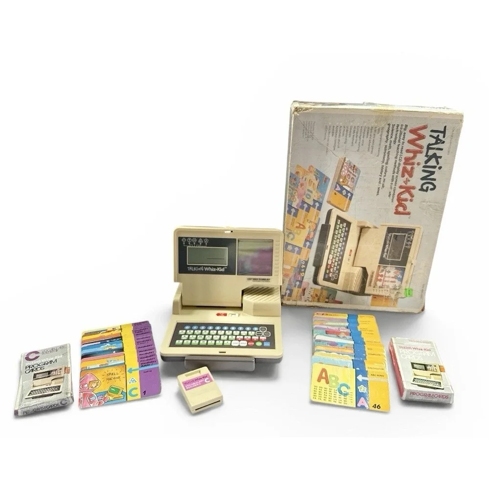 Talking Wiz-Kid V Tech  Technology Educational Electronics Vtg 1986 TESTED